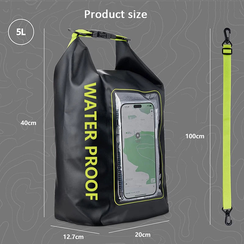 2L/5L PVC Swimming Waterproof Bag
